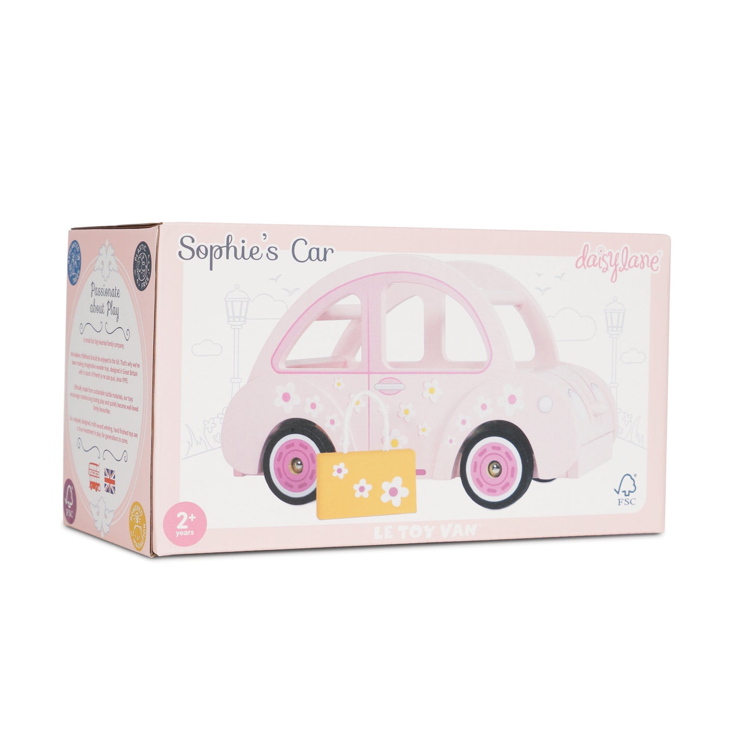 Sophie's Dolls House toy car from Froglet Toys
