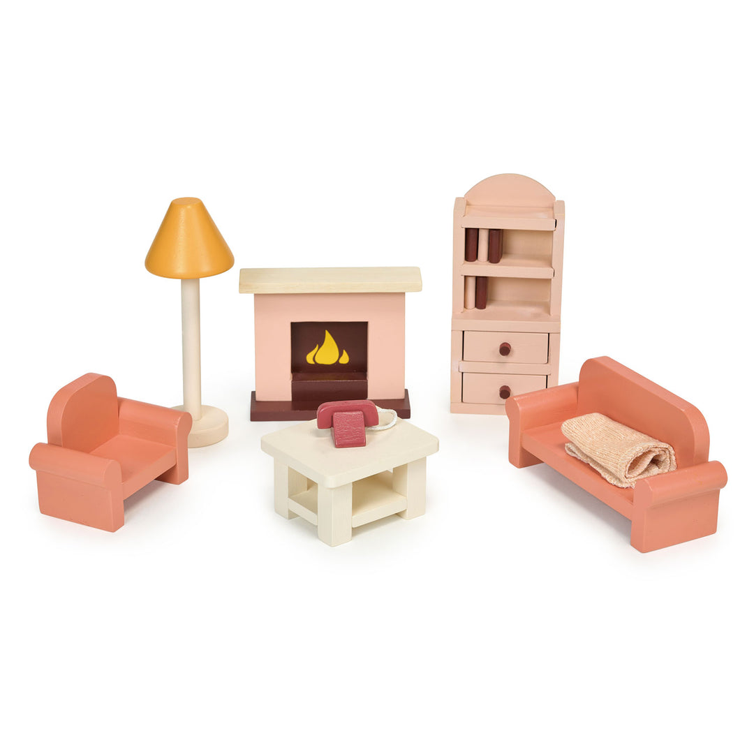 Mentari Dolls House Furniture Bundle of 6 Sets