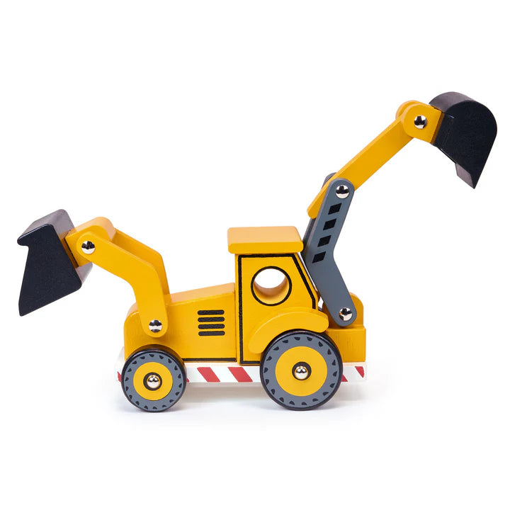 The Yellow Backhoe Digger