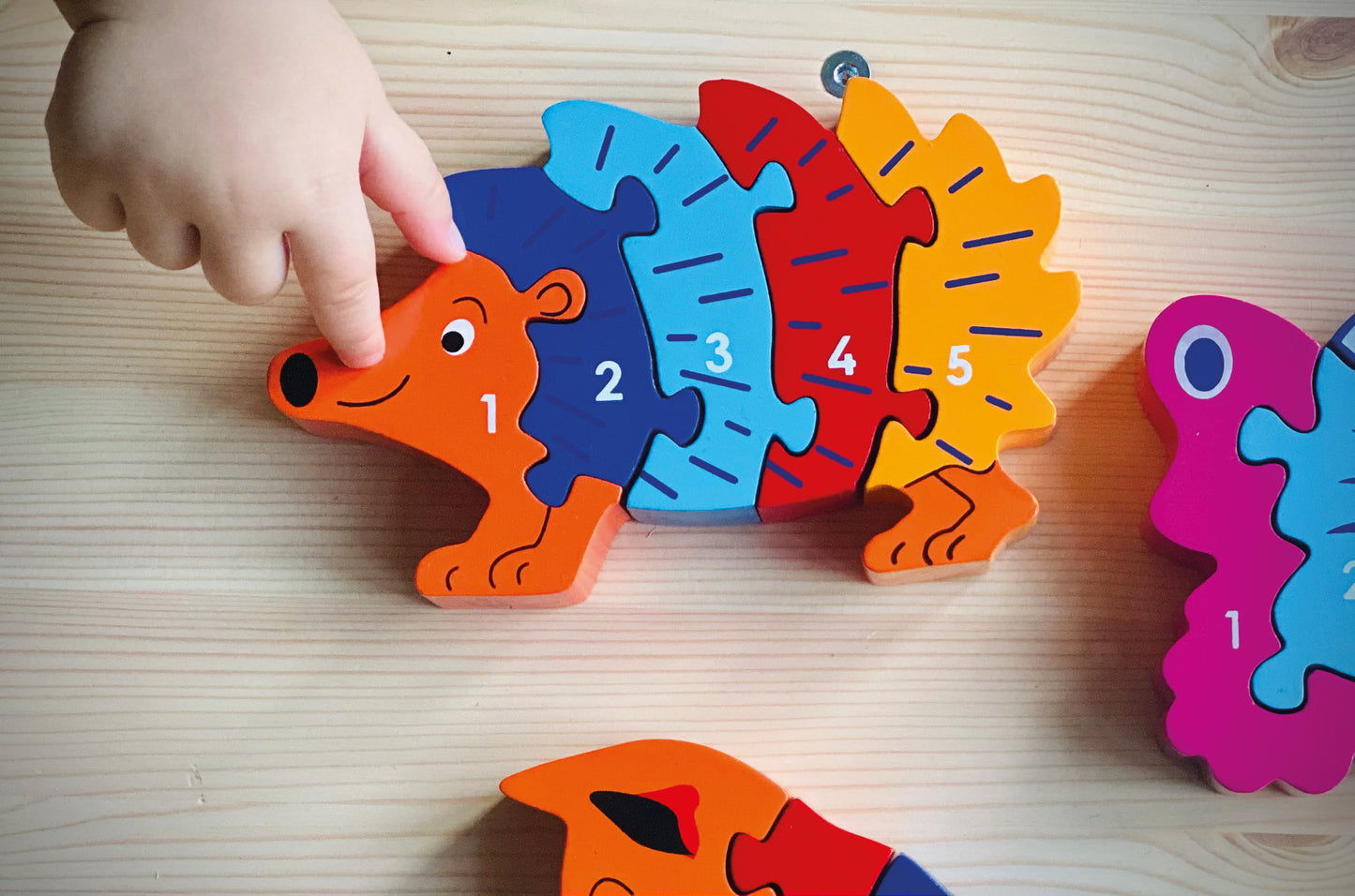 Hedgehog 1-5 Jigsaw