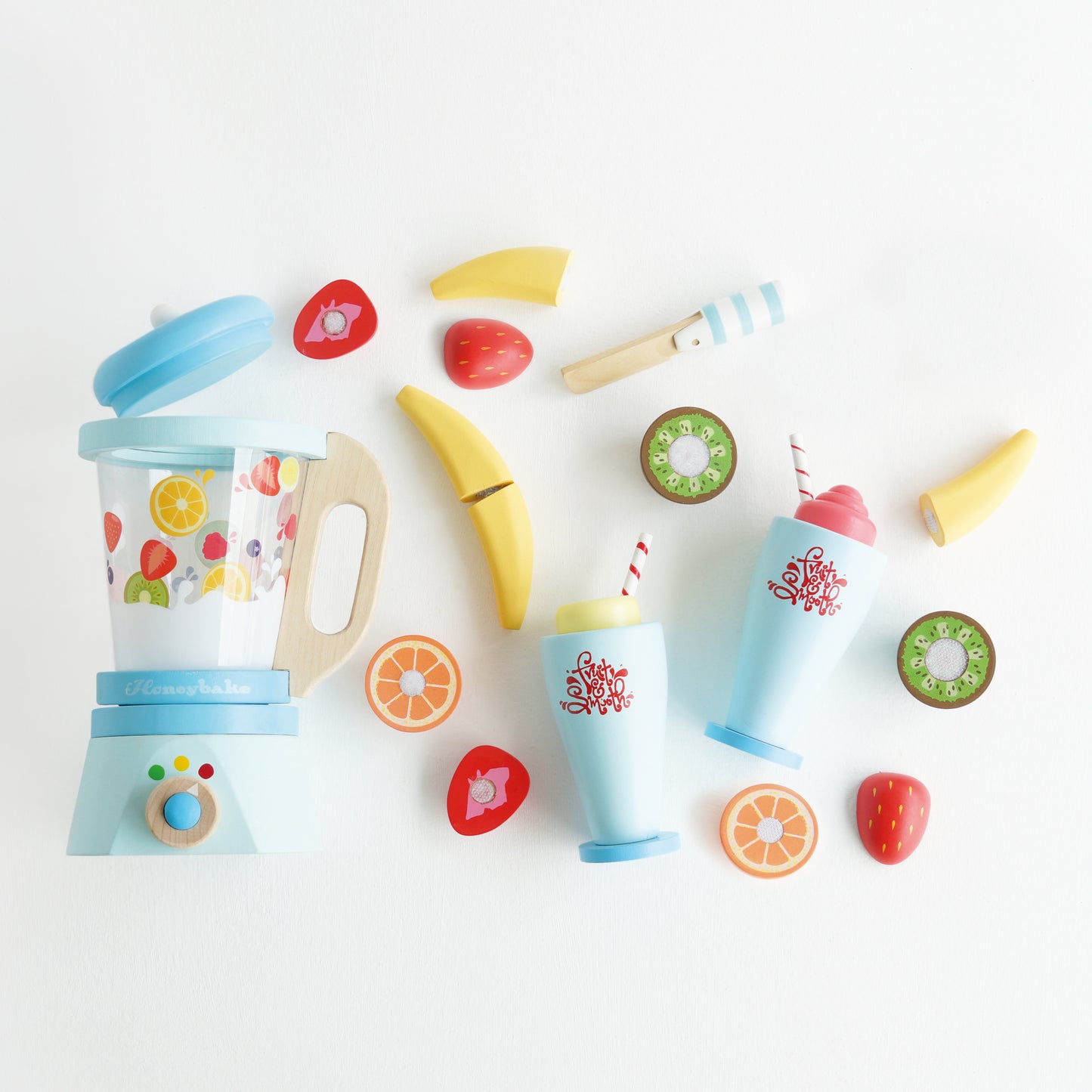 Le Toys Van Fruit and Smoothie Blender Set