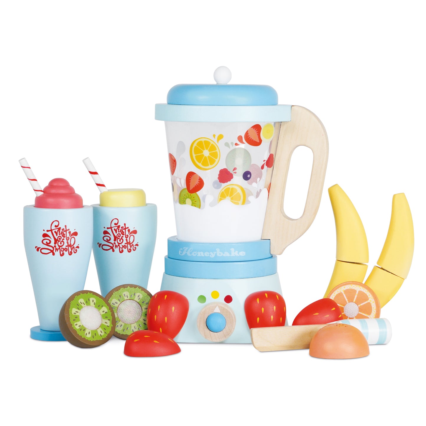 Le Toys Van Fruit and Smoothie Blender Set
