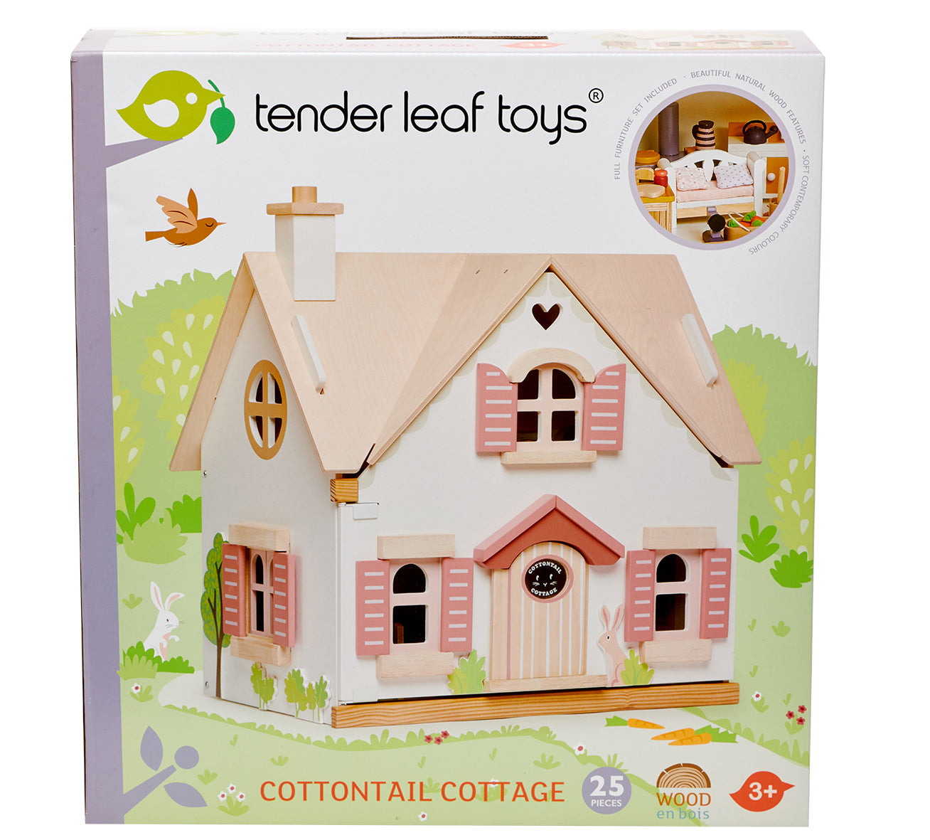 Tender Leaf Toys Cottontail Cottage and Furniture