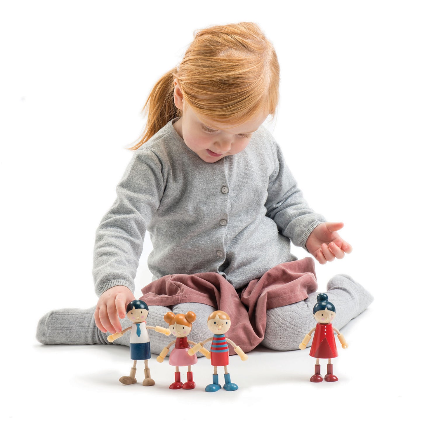 The Doll Family toy set from Froglet Toys