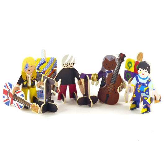Froglet Toys Talent show playset wooden toy encouraging kids’ creativity