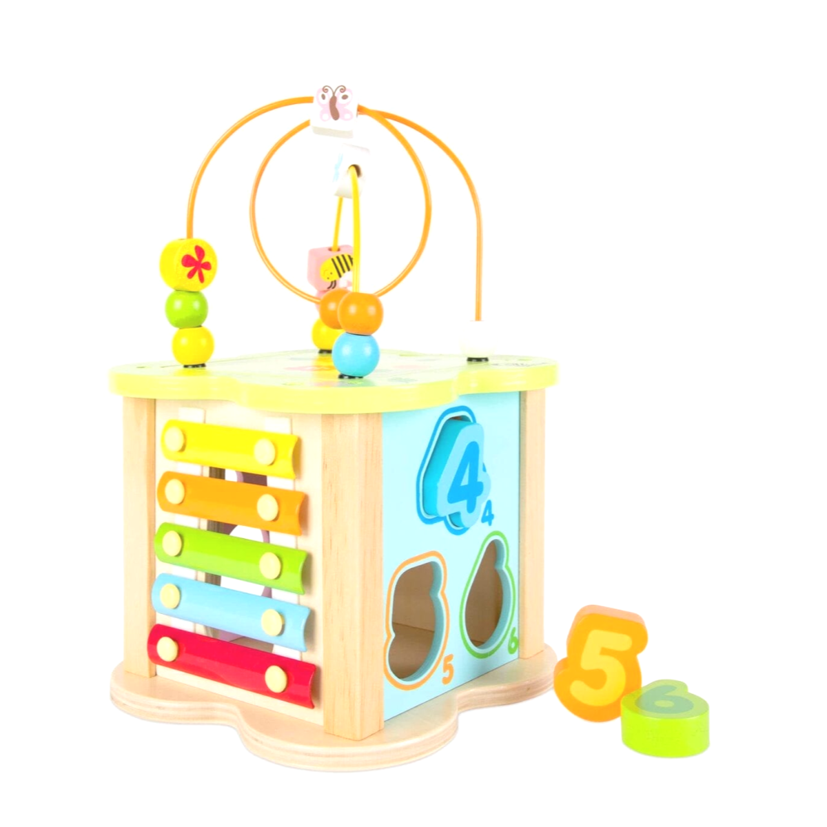 Baby activity cube plastic sales