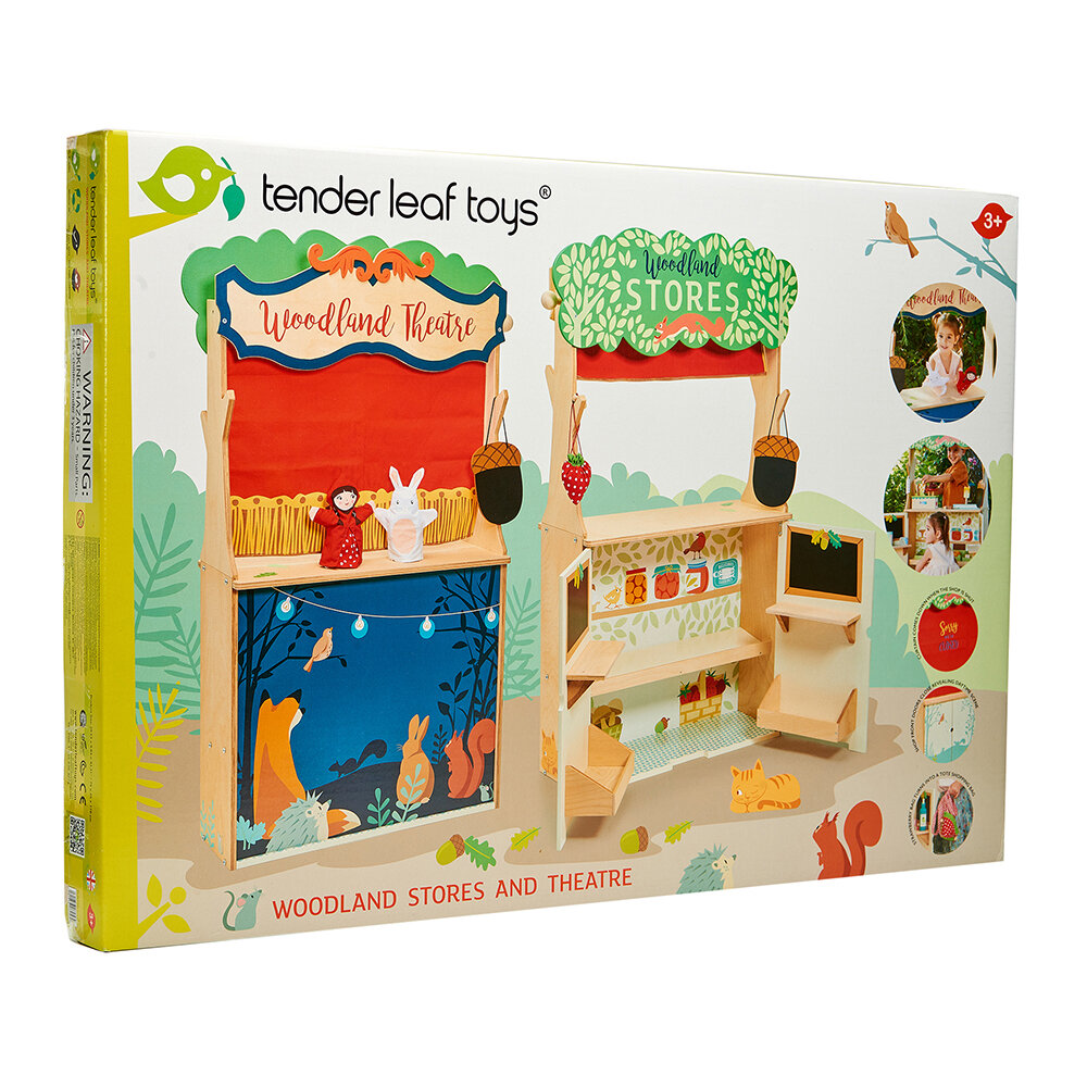Tender Leaf Toys Woodland Stores and Theatre