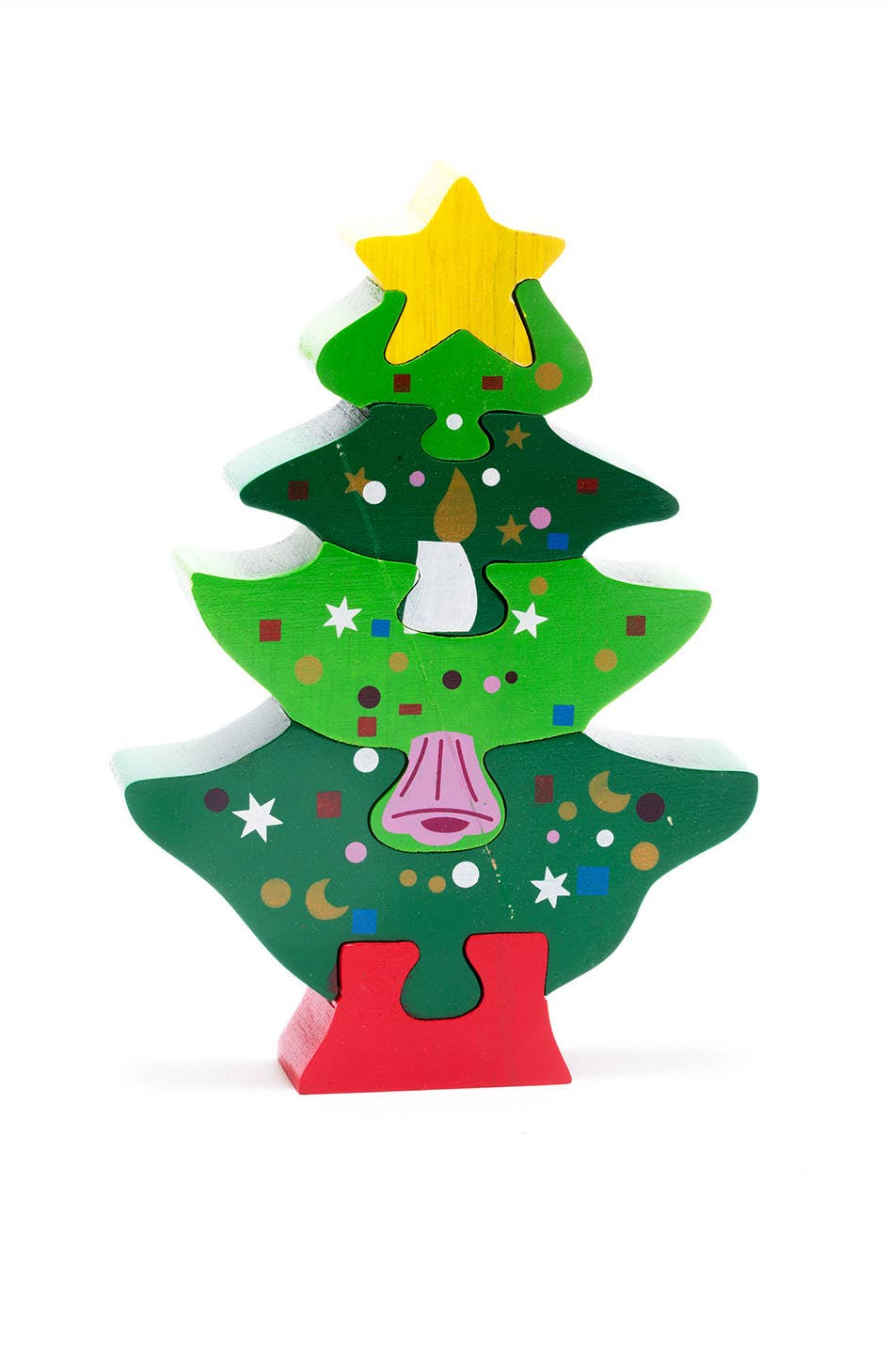 Christmas Tree Wooden Puzzle