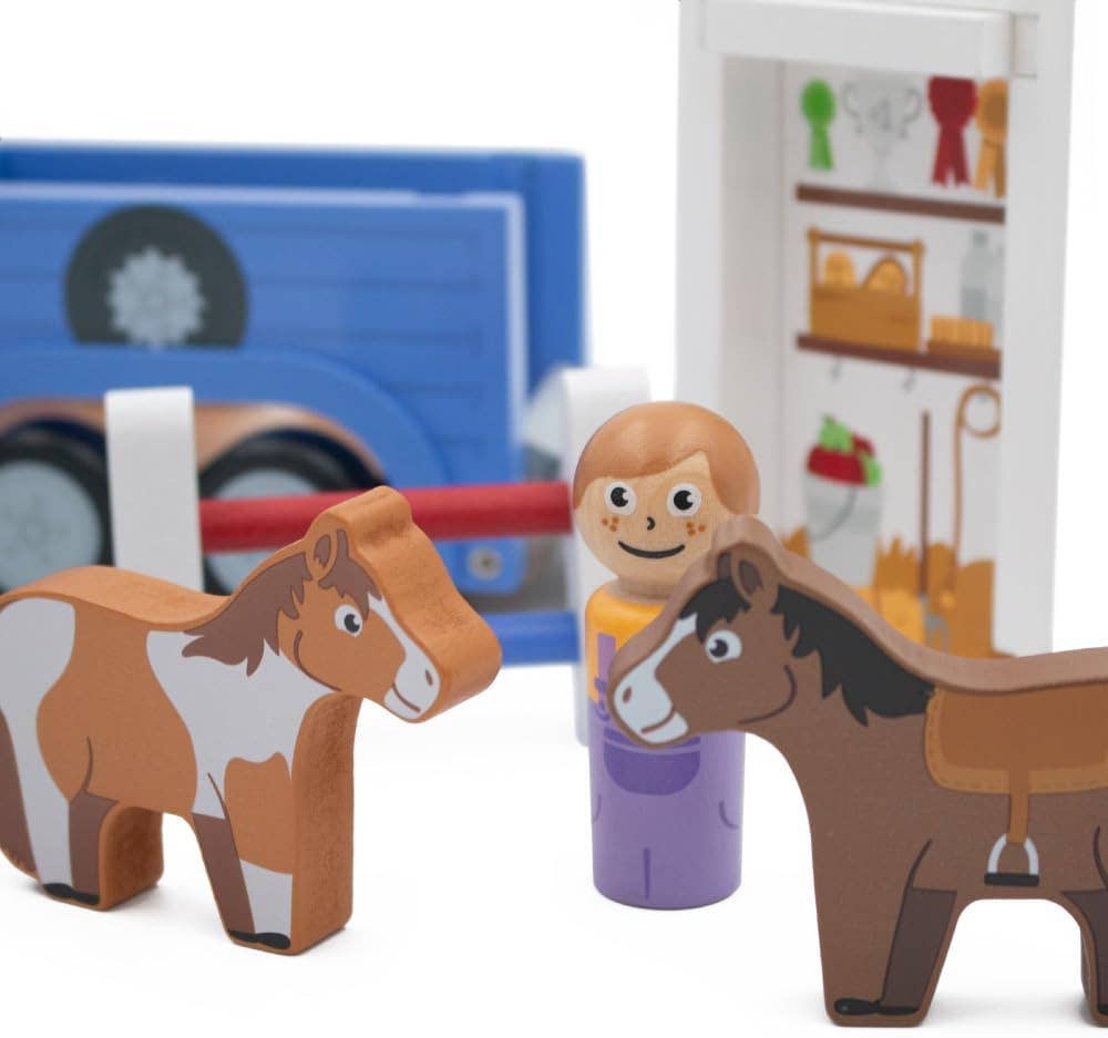 Jeep and Horse Trailer