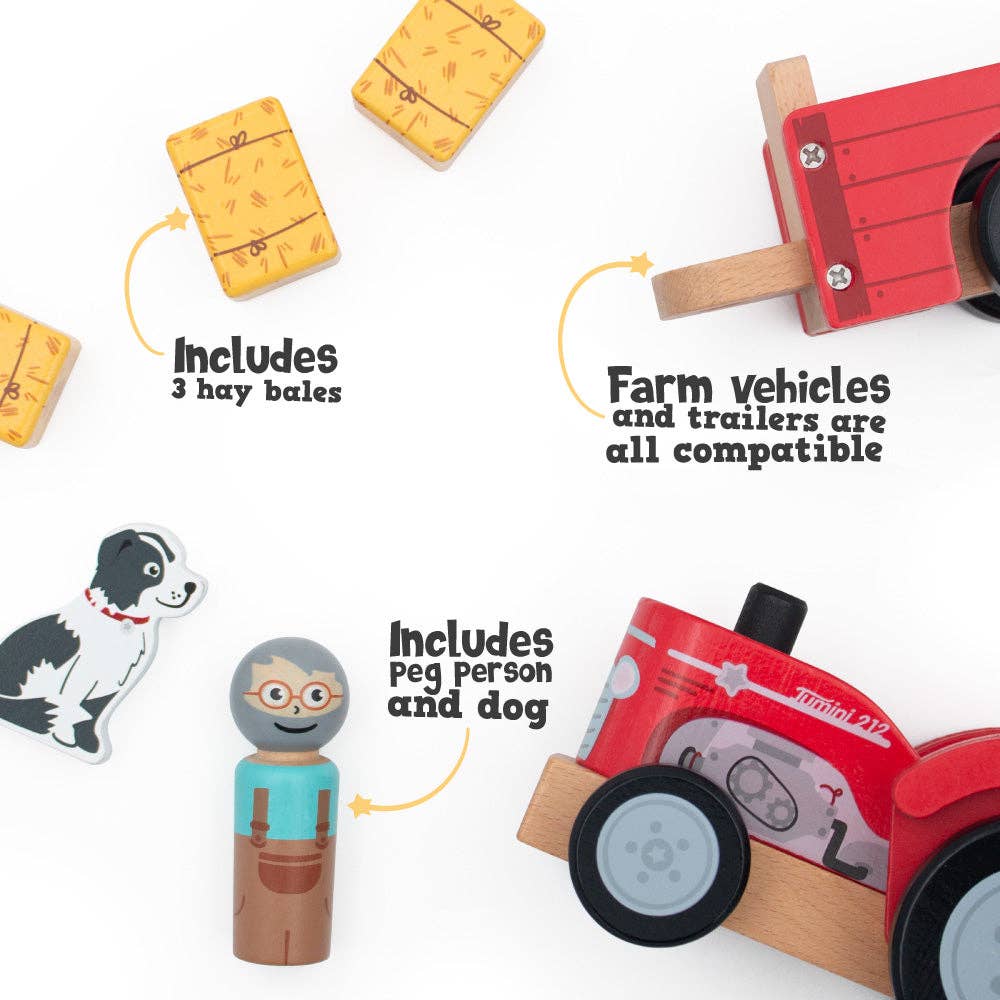 Tractor and Trailer Set