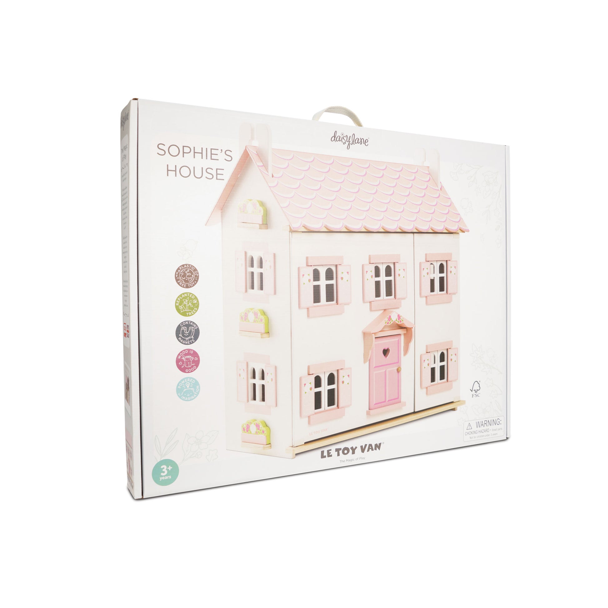 Sophie's Dolls House, an elegant wooden dollhouse for imaginative play - Froglet Toys
