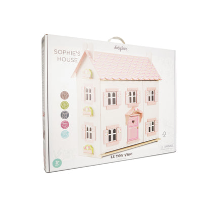Sophie's Dolls House, an elegant wooden dollhouse for imaginative play - Froglet Toys
