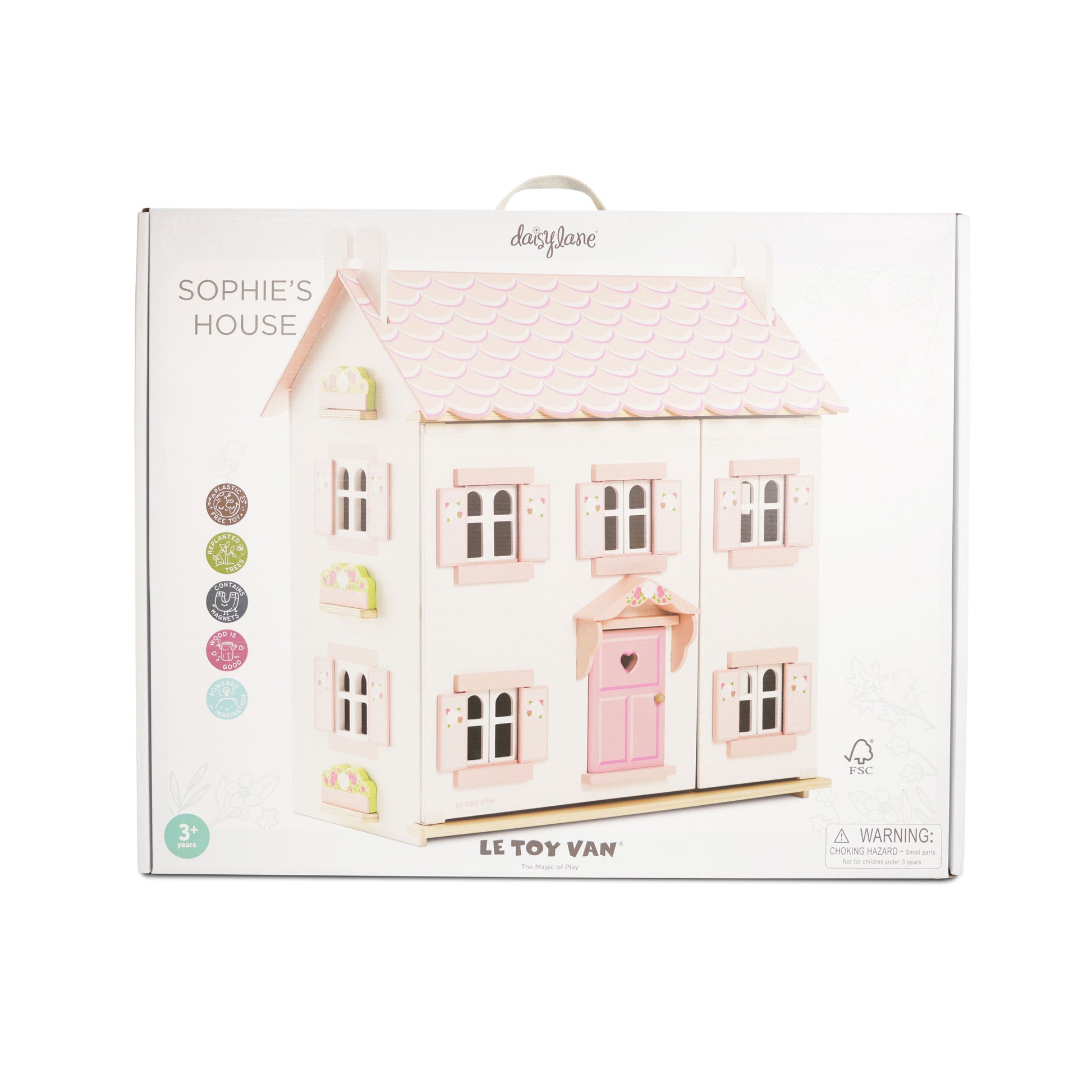 Sophie's Dolls House, an elegant wooden dollhouse for imaginative play - Froglet Toys
