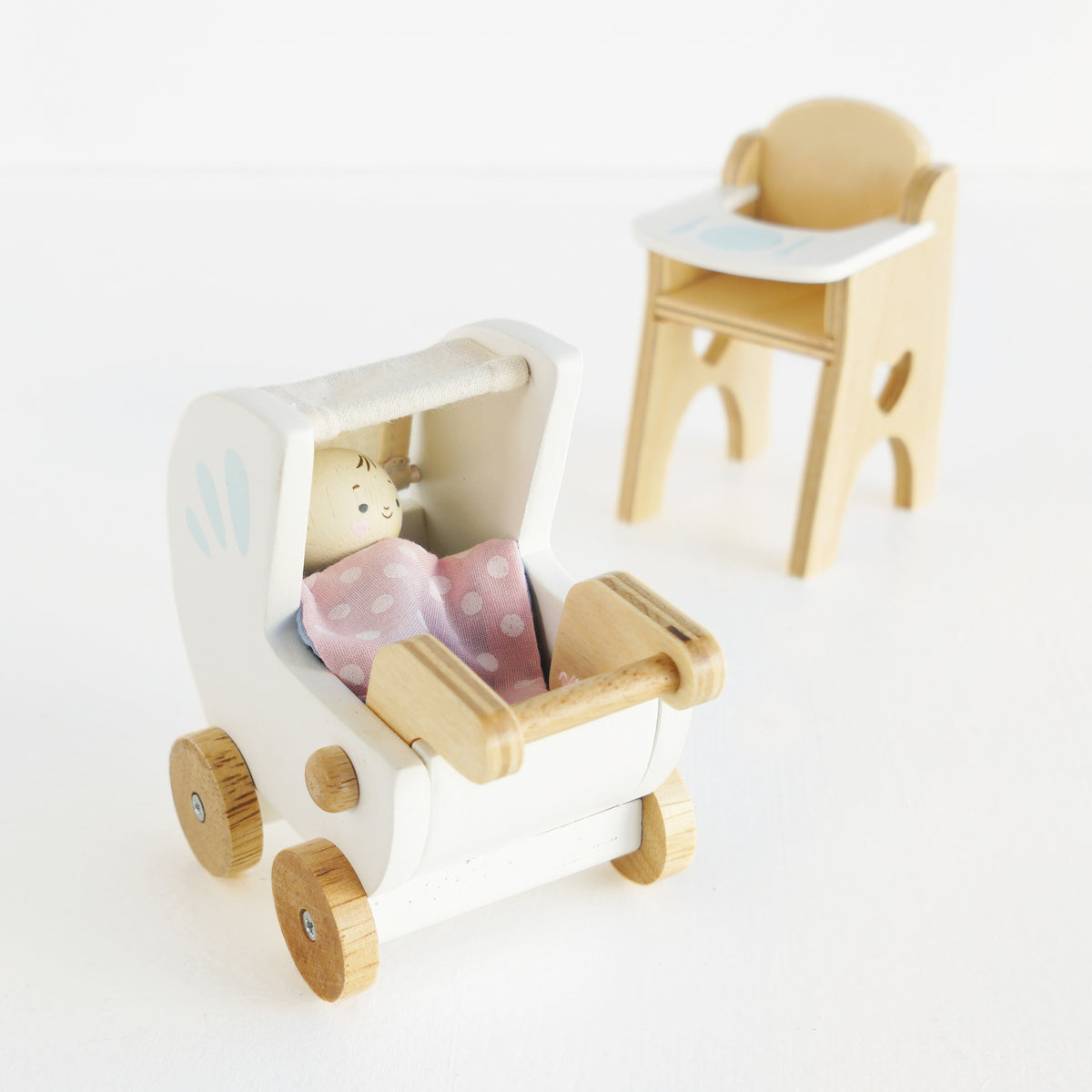 Dolls House Baby and Nursery Set