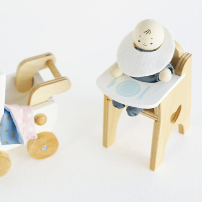 Dolls House Baby and Nursery Set