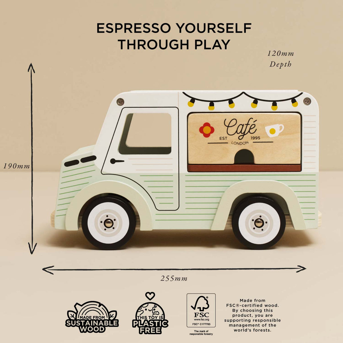 Le Toy Van Mobile Cafe Van