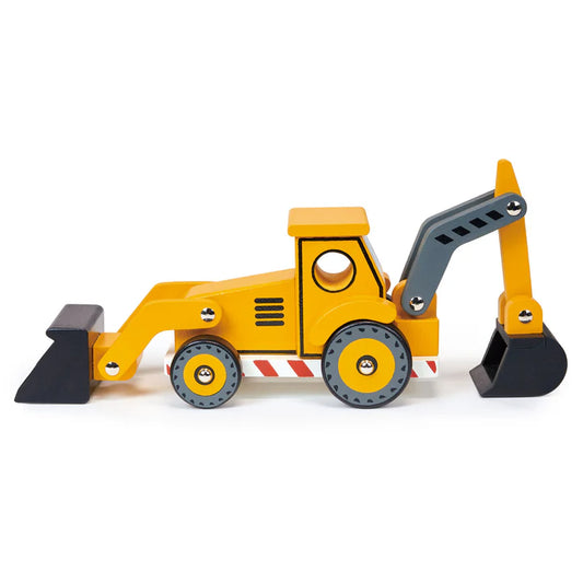 The Yellow Backhoe Digger