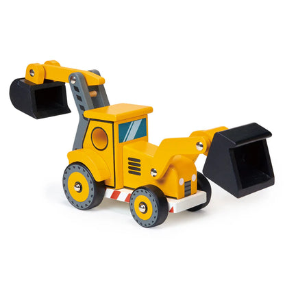The Yellow Backhoe Digger