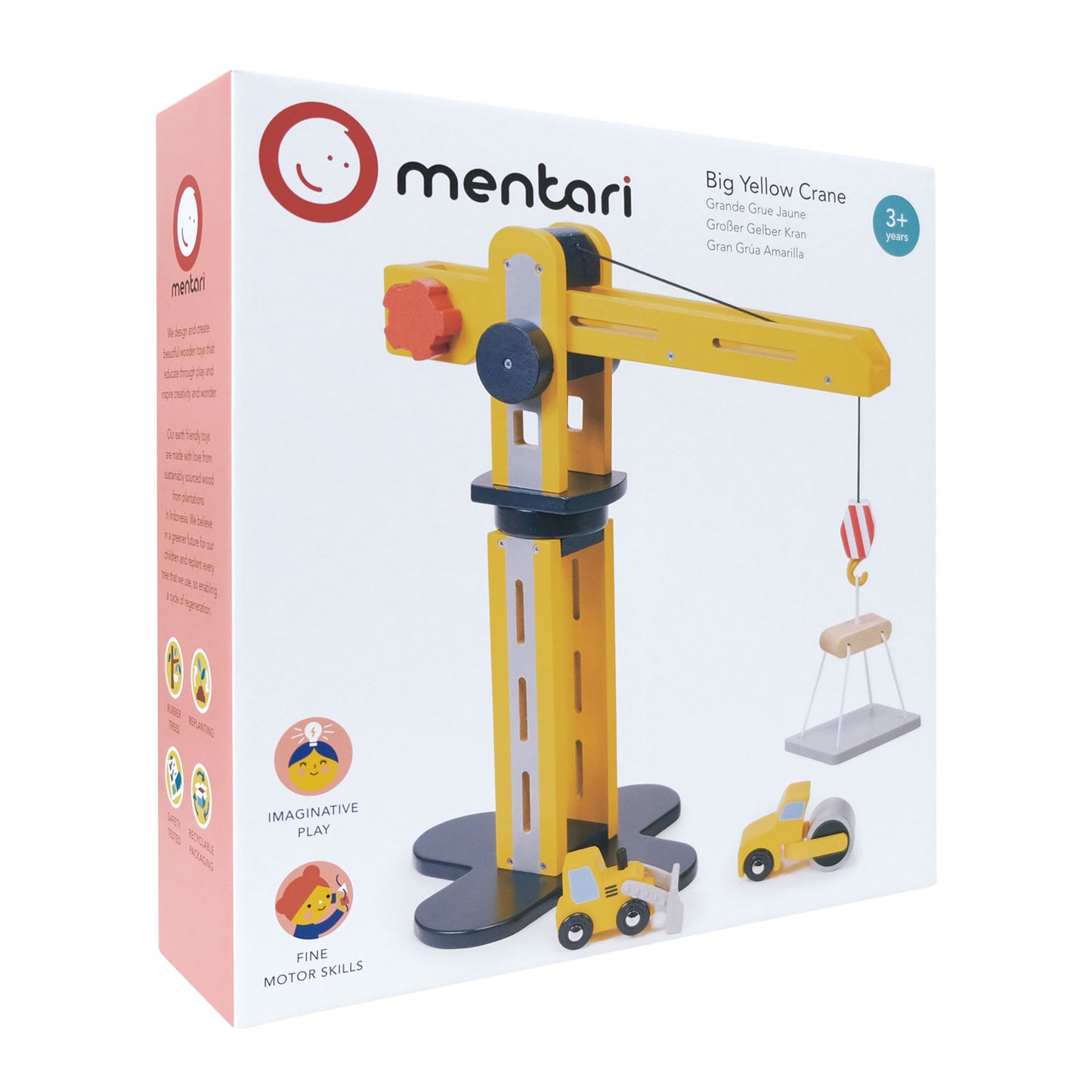 Big yellow sales crane toy