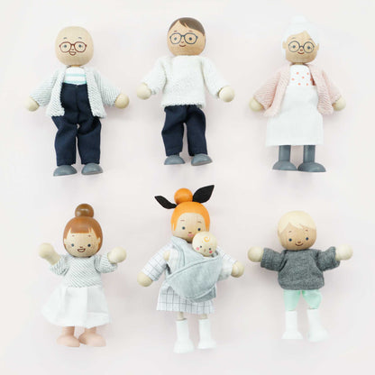 Le Toy Van Dolls House Family
