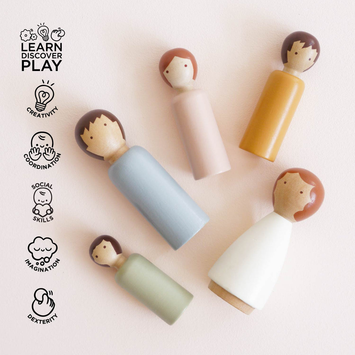 Le Toy Van Dubois Family Doll Set