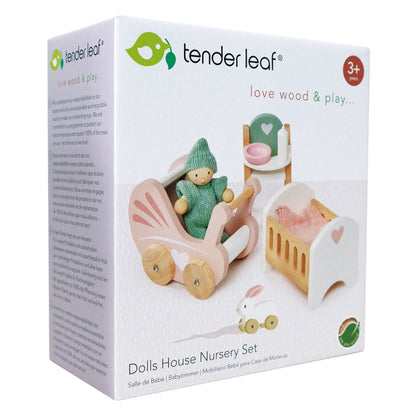 Dolls House Nursery Set