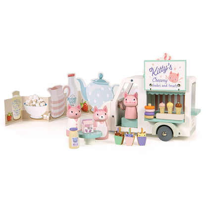 Merrywood Tales Bundle - Kitty's Van, Robin's Nest Box, Penny Windmill, Sandy's Beach hut