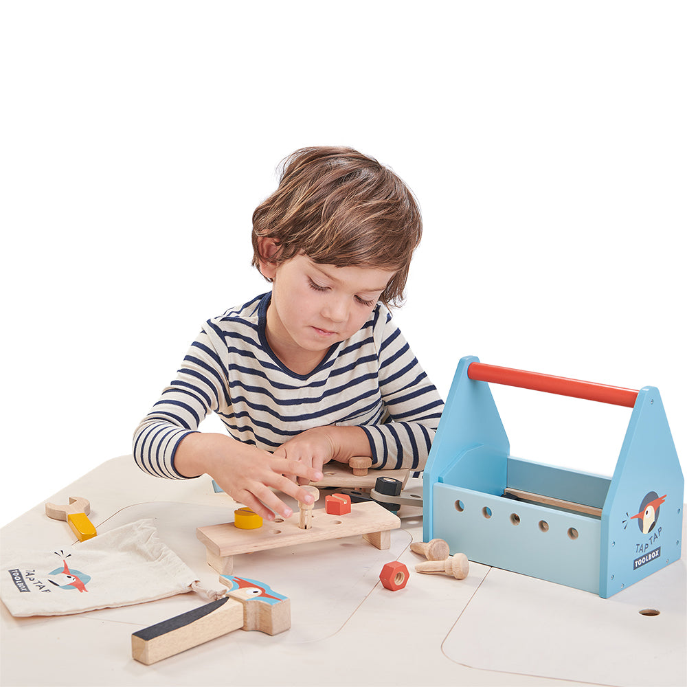 Tender Leaf Toys Tap Tap Tool Box