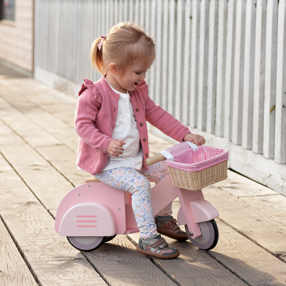 Tender Leaf Toys Scooter with Basket