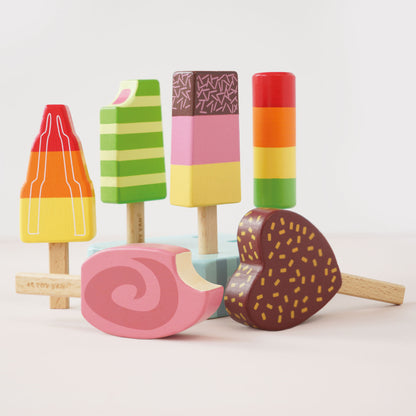 Wooden Ice Lollies