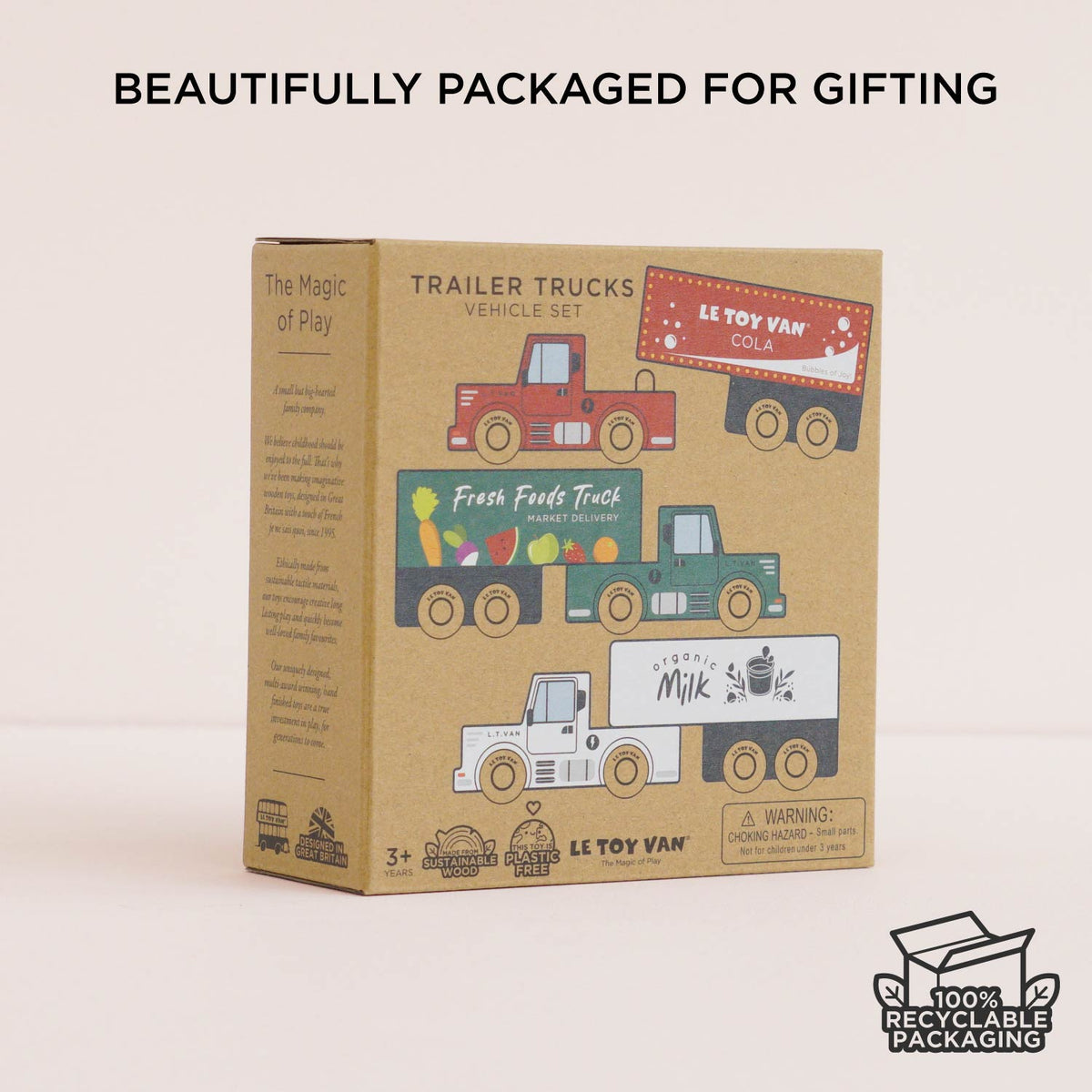 Le Toy Van Trailer Truck Set