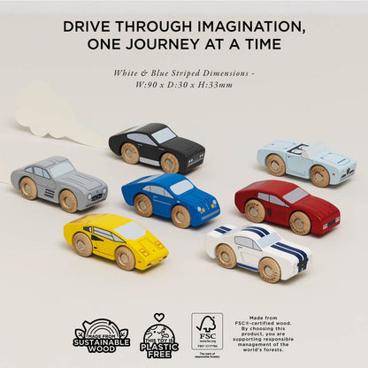 Le Toy Van Classic Sports Car Set