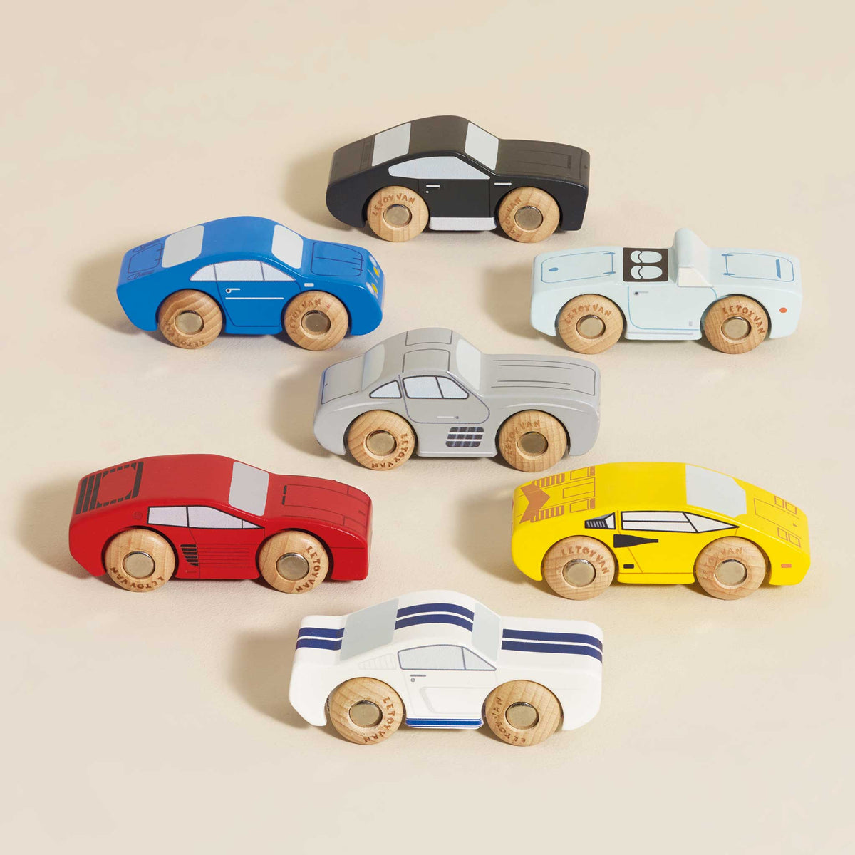 Le Toy Van Classic Sports Car Set