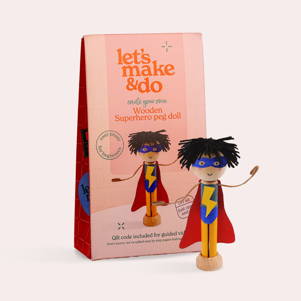 Superhero Craft Bundle | Peg Doll & Superhero Headquarters