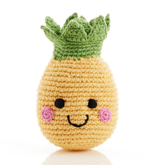Fairtrade Crochet Pineapple Rattle