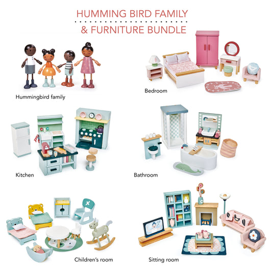 Hummingbird Family and Furniture Bundle