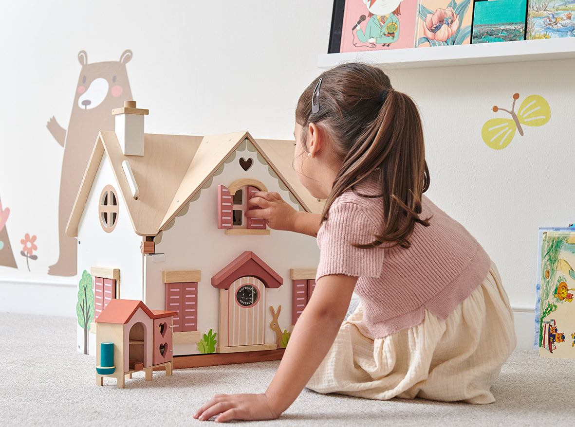 Tender Leaf Toys Cottontail Cottage and Furniture