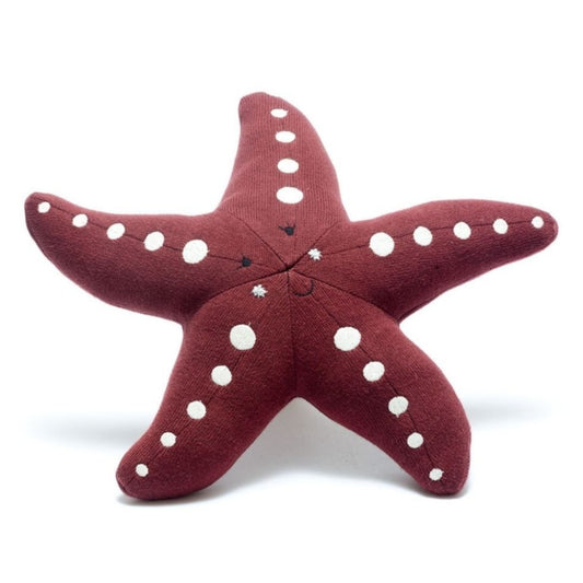 Knitted Organic Cotton Starfish